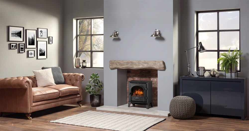 Our guide to fireplace fuel types